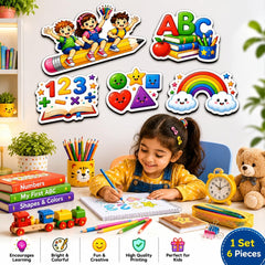 preschool learning wall hanging decor