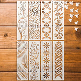 rectangle stencil for painting borders