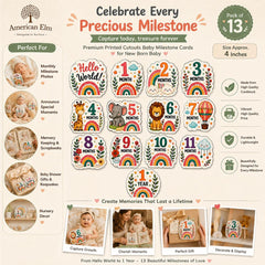 hello world newborn announcement card