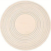 Cliths 11 Pcs Wooden Concentric Circle Cutout Set – Ideal for Pottery, Modeling, DIY Clay Craft