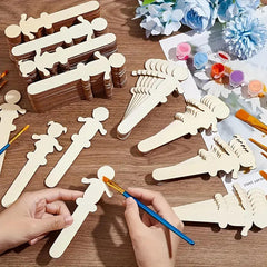 natural timber craft blanks for diy home decoration projects