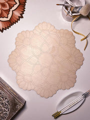American Elm MDF Mandala Board Pre-Marked Coloring & Painting DIY Wall Art & Art Craft for Adults
