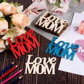 mothers day party decor craft blank wood ornaments for painting love mom wooden gift tags unfinished wood crafts mom gift mothers day wooden cutouts diy mothers day gift