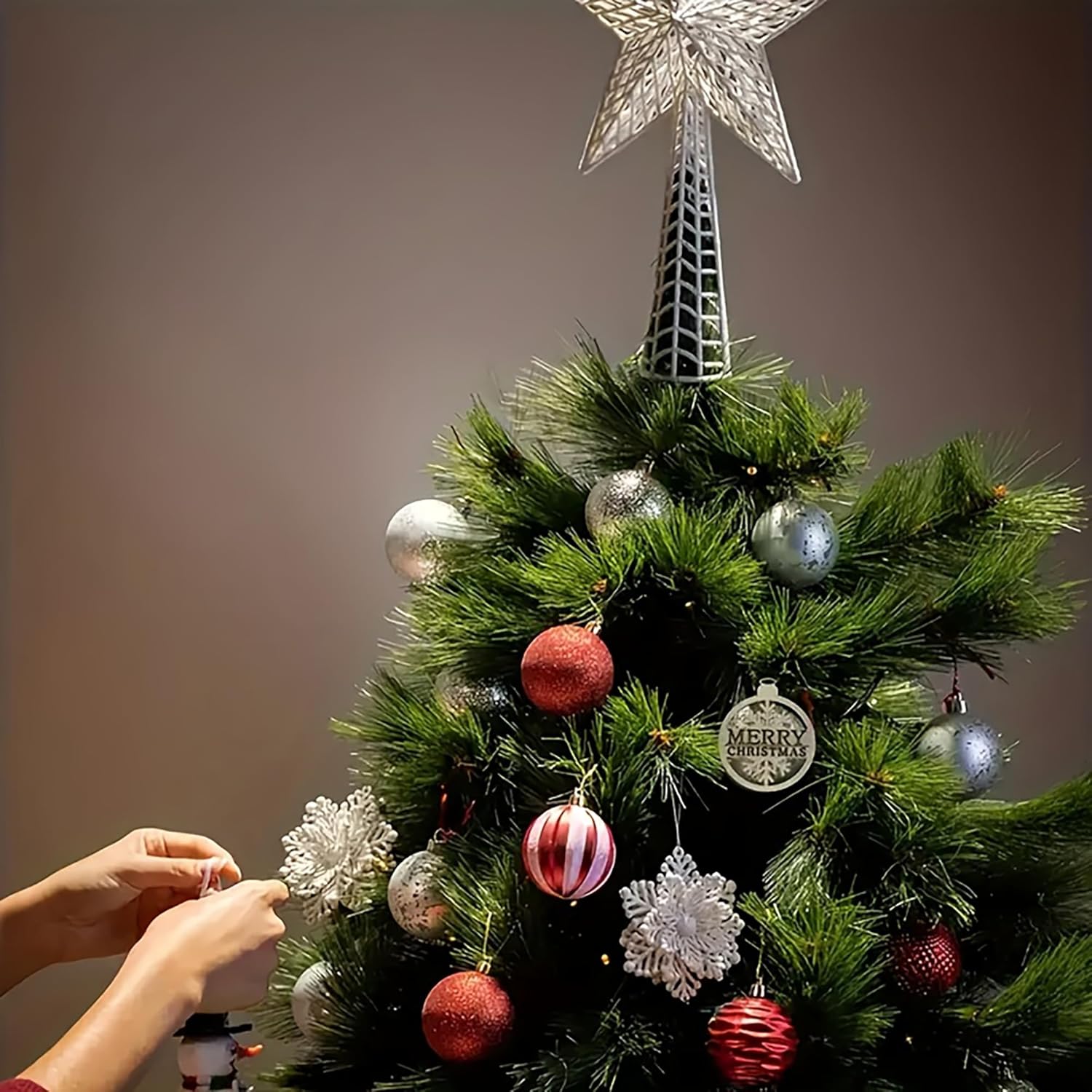 merry christmas hanging ornaments