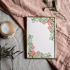border stencil design