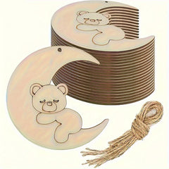paintable bear silhouette cutouts