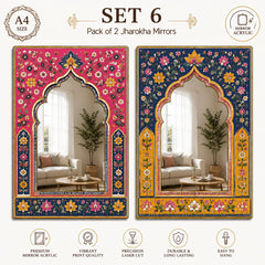 Jharokha Mirror Wall Hanging for Entryway