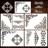 stencil border design for wall corner border stencil design plastic stencils for wall painting stencil design for wall painting home corner stencils for wall painting big size corner stencil design corner border stencil design corner stencil design