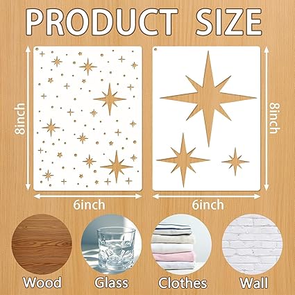 Perfect for DIY painting, home décor and craft projects