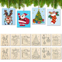 unfinished wooden animal cutouts animal craft kit for kids MDF craft board animals for kids DIY animal crafts cutouts for kids craft set