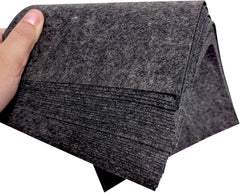 American Elm Dark Gray Felt Sheets 32 Pcs Craft Felt for DIY Projects, Sewing, School Crafts Hand Wash Only