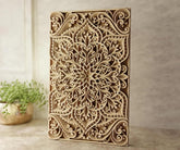 American Elm 6 Layer 3D Mandala Wall Art Square Multilayer MDF Home Decor Spiritual Gift Wall Hanging