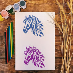 animal theme stencil for decoration