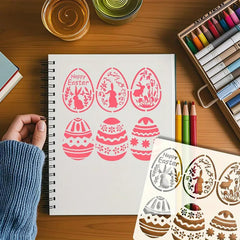 fabric painting bunny template