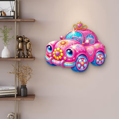 durable 3d mdf kids car shapes for long-lasting display