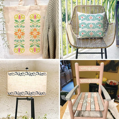 border stencil for home decor