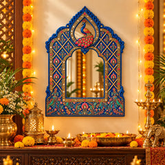 ready to hang MDF wall mirror for home decoration