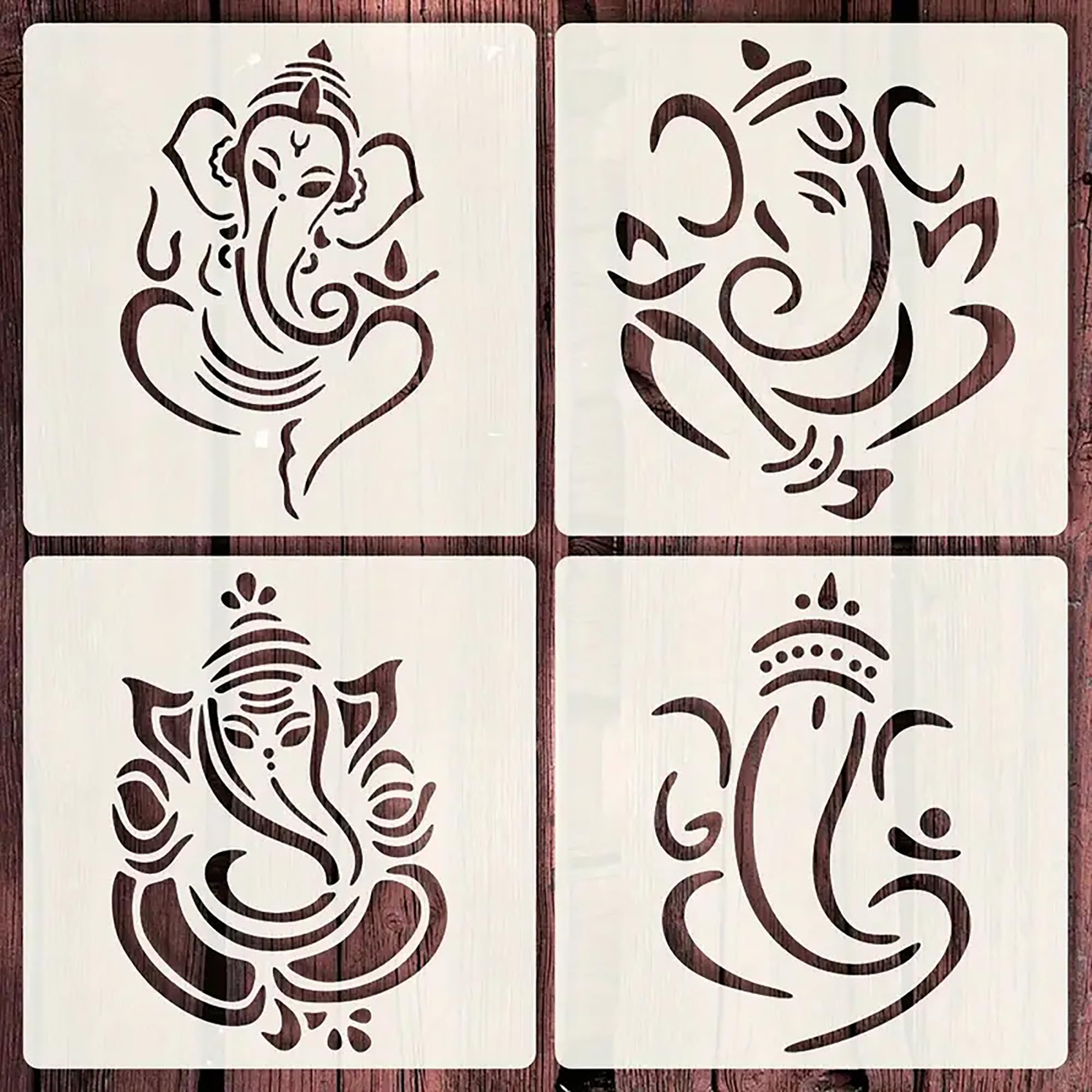indian stencil templates for crafts mandala rangoli wall painting stencils kolam design stencils for diy decor