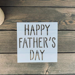 fathers day stencil set