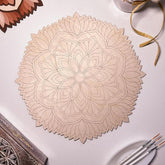 American Elm Mandala Coloring Board Pre-Marked Design Art Therapy Craft DIY Wall Decor & Painting