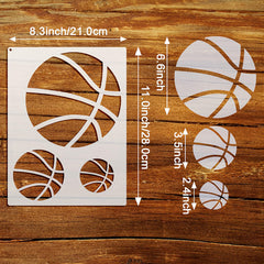 wall art sports theme stencils
