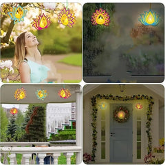 Crafting supplies natural timber lotus lantern for Diwali