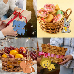 12pcs animal craft cutouts