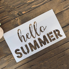 beach theme craft template