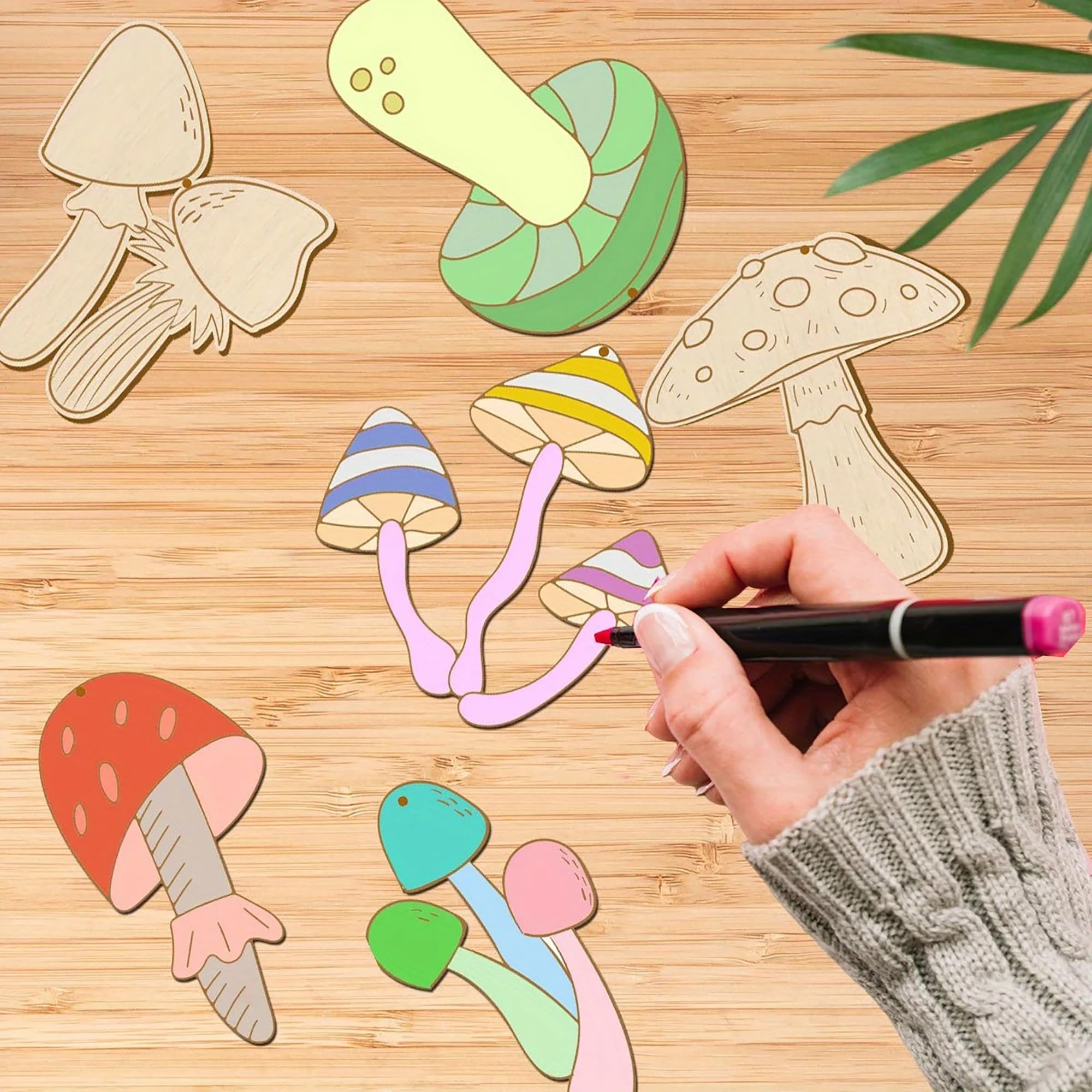 diy mushroom décor