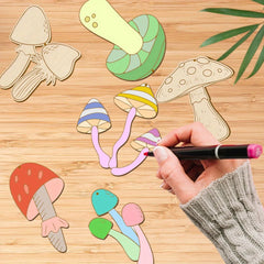 diy mushroom décor