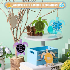 ocean theme wooden craft embellishments for kids