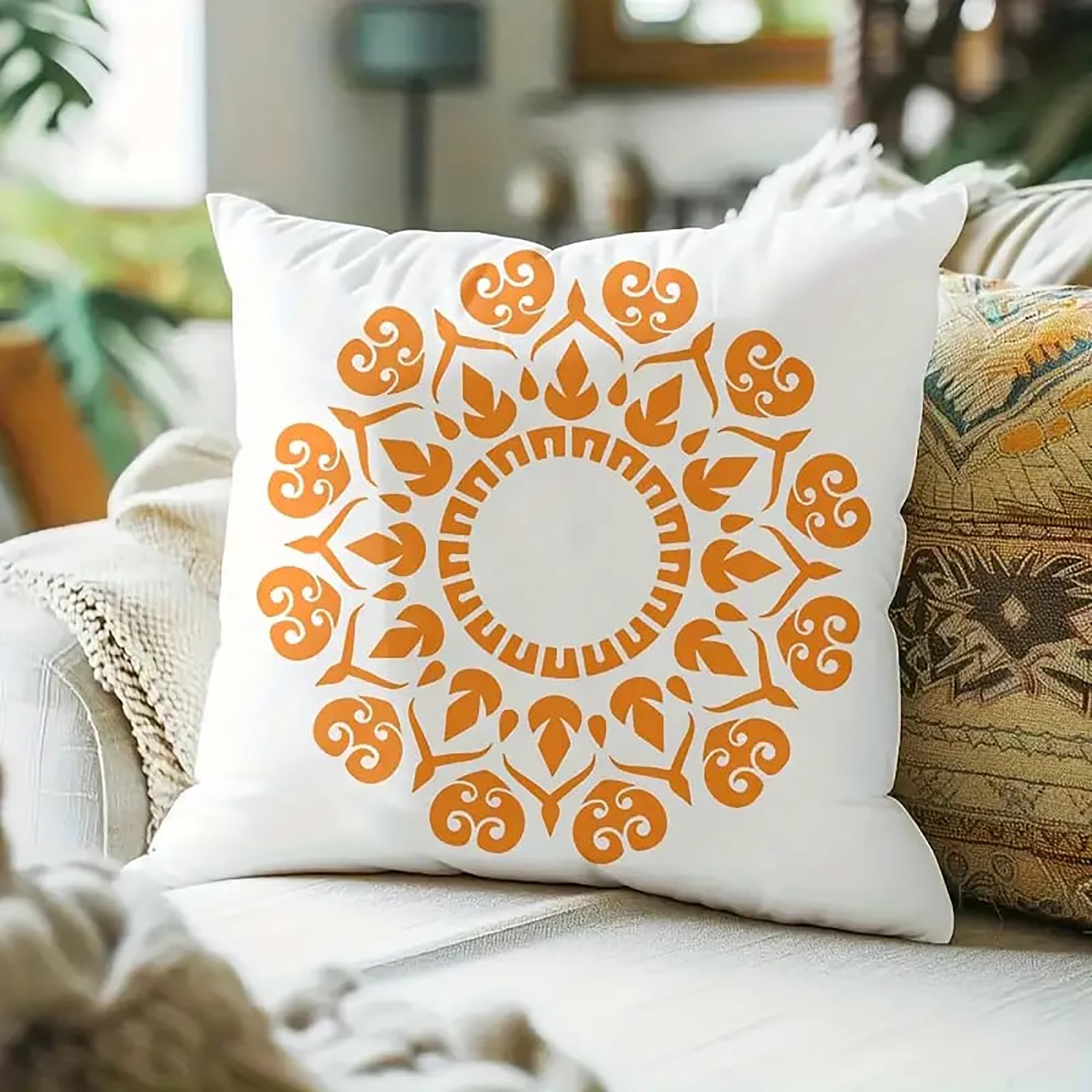 traditional diy mandala template