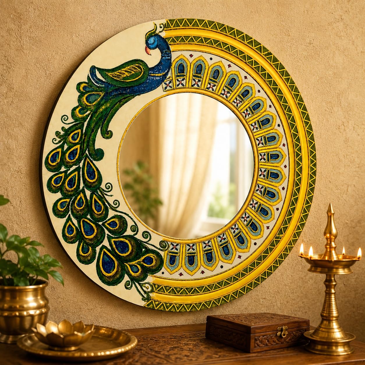 luxury mirror wall art for home