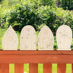 fairy door cutouts diy crafts