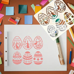 spring holiday craft stencil
