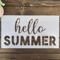seasonal beach art template