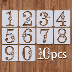 plastic stencils for scrapbook decoration