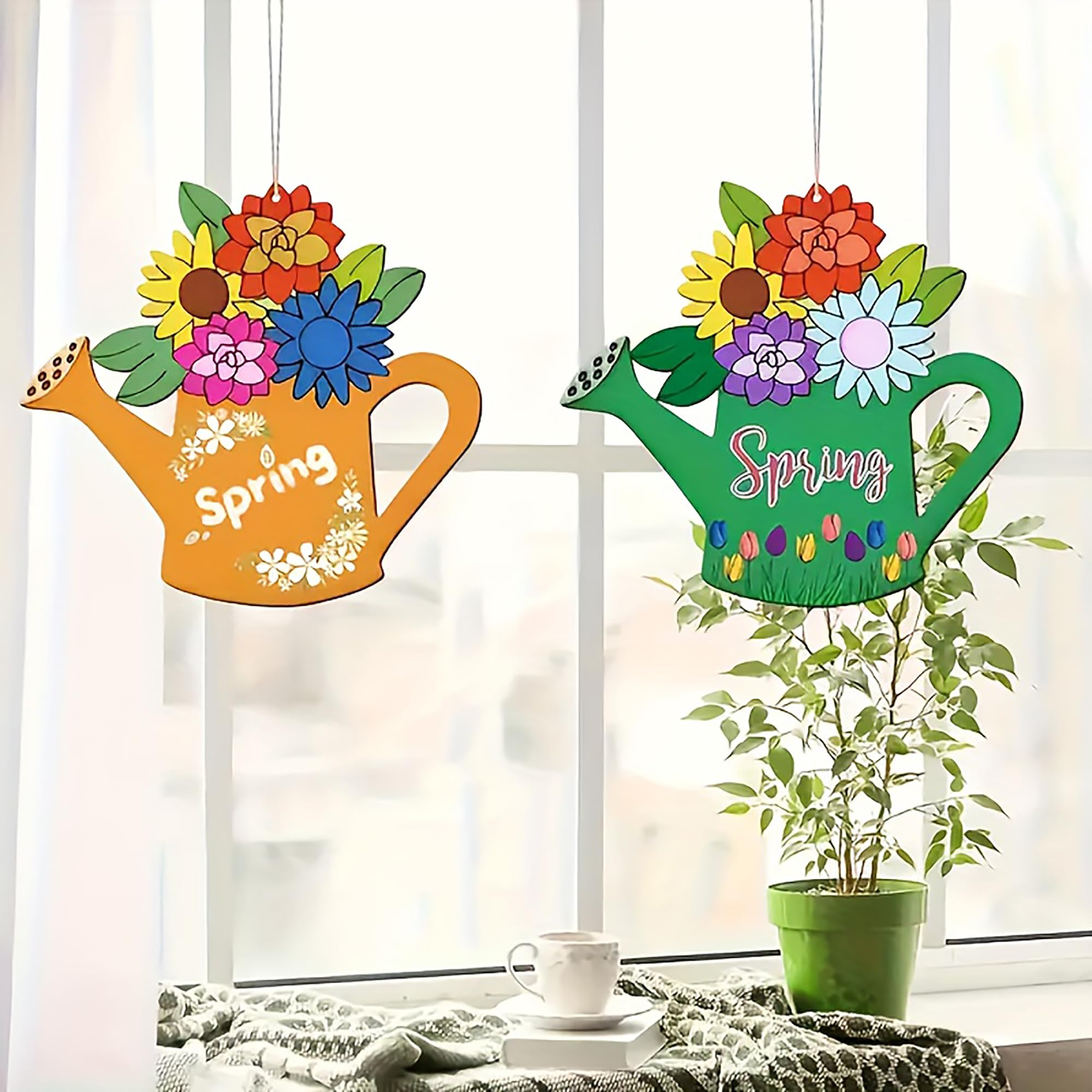 8 piece watering can shapes
