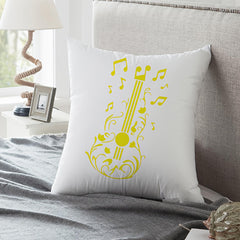 fabric art music template