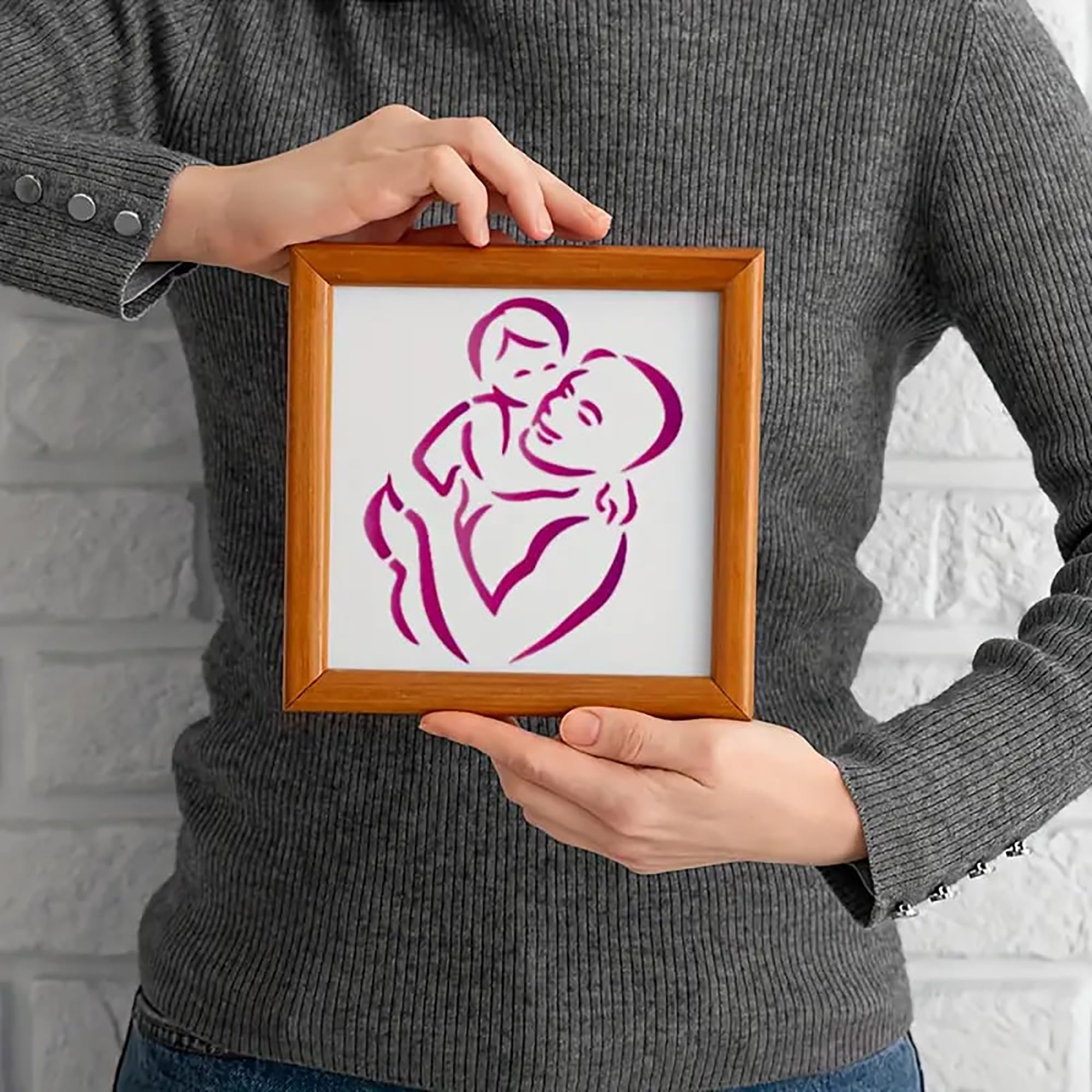 family stencils reusable