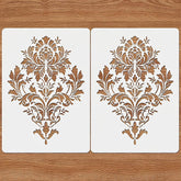 mandala stencil set of 2 for diy projects