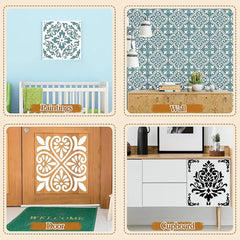 wall and floor decor templates