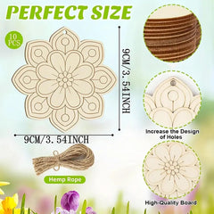 mdf flower cutouts