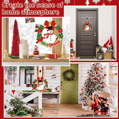 Collage of Christmas decorations creating a home atmosphere.