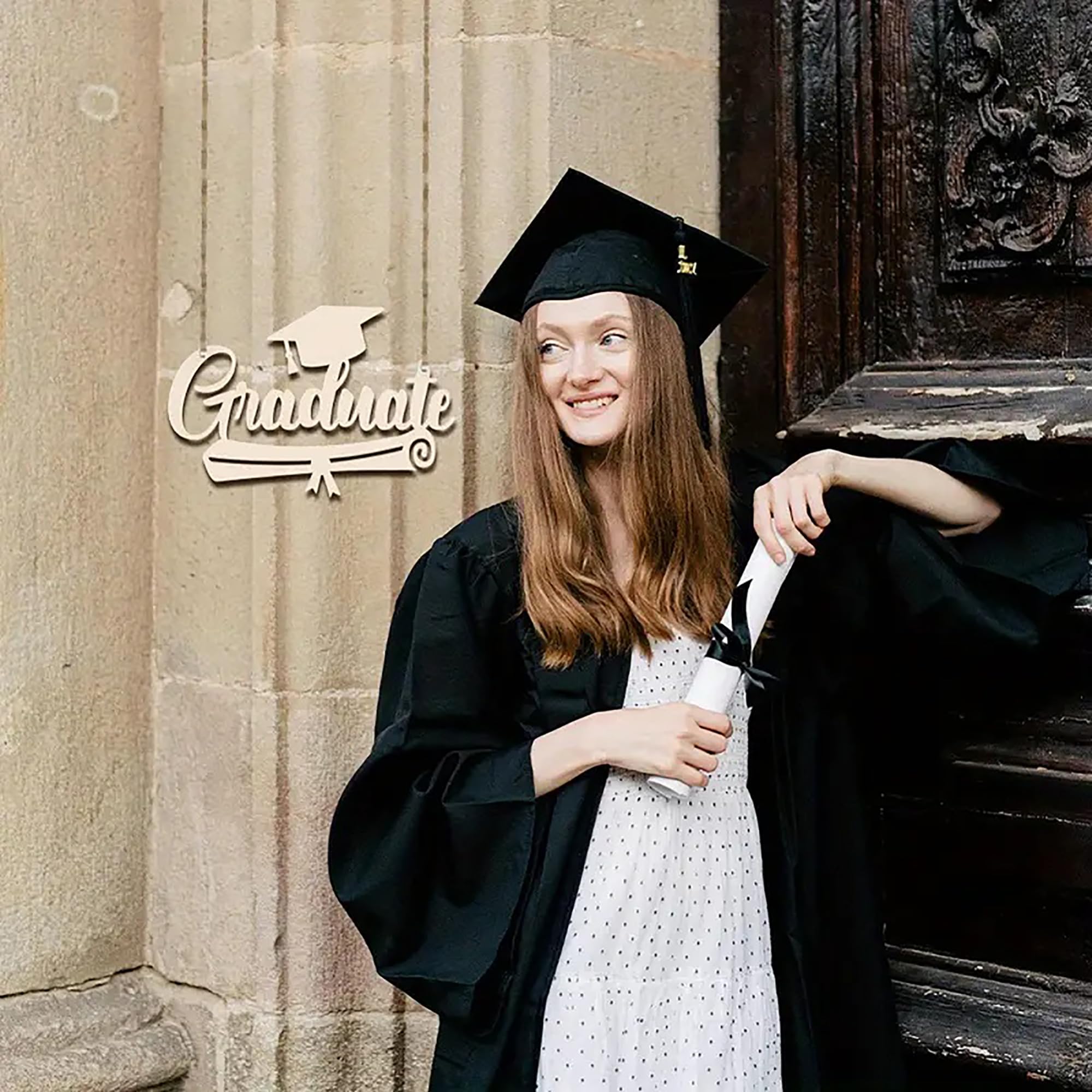 graduation celebration wall sign