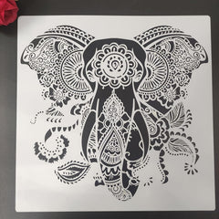 pet stencil for wall and floor painting