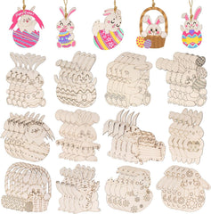 wooden easter eggs mdf cutouts for craft unfinished wood