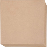 Stack of brown paper sheets