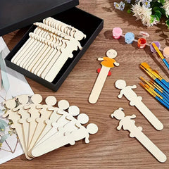 versatile mixed wood craft pieces for decorative hanging crafts