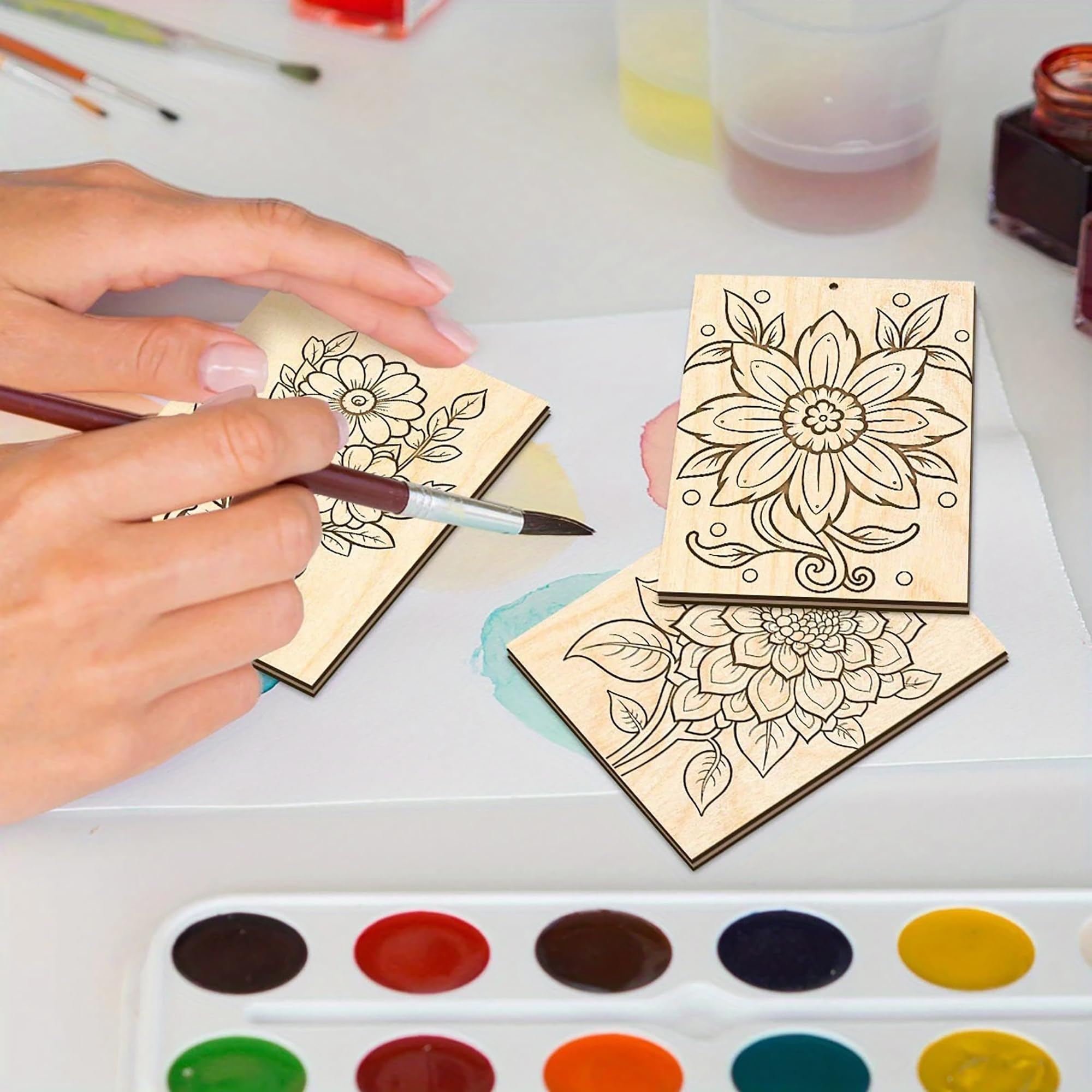 24pcs flower craft kit